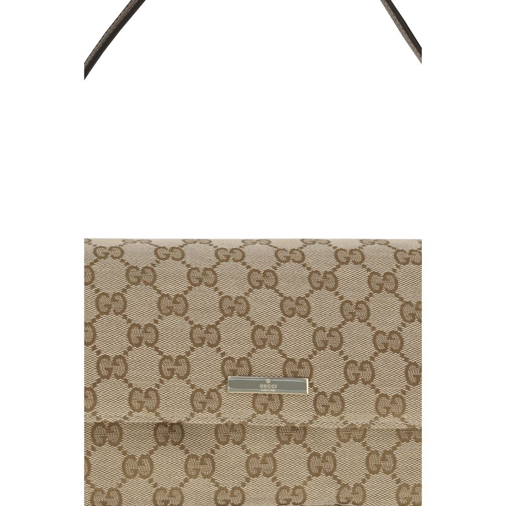 Gucci Brown Polyester Handbag