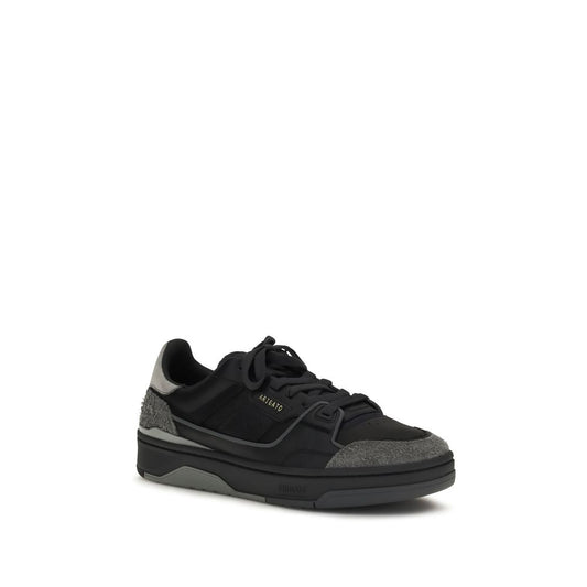 Axel Arigato Black Calf Leather Bos Taurus Low Top Sneakers