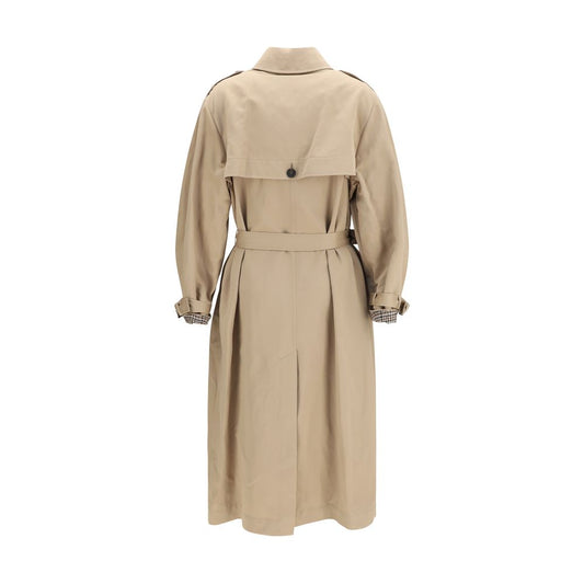 Brunello Cucinelli Beige Cotton Coat