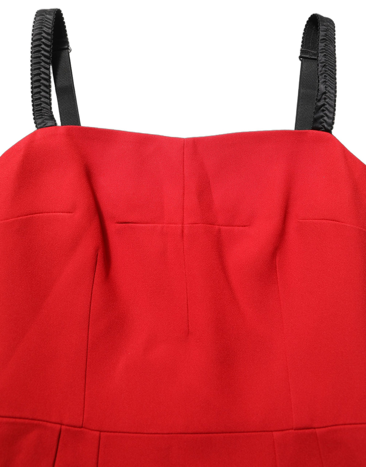 Dolce & Gabbana rotes Stretch-Bleistiftkleid, knielang