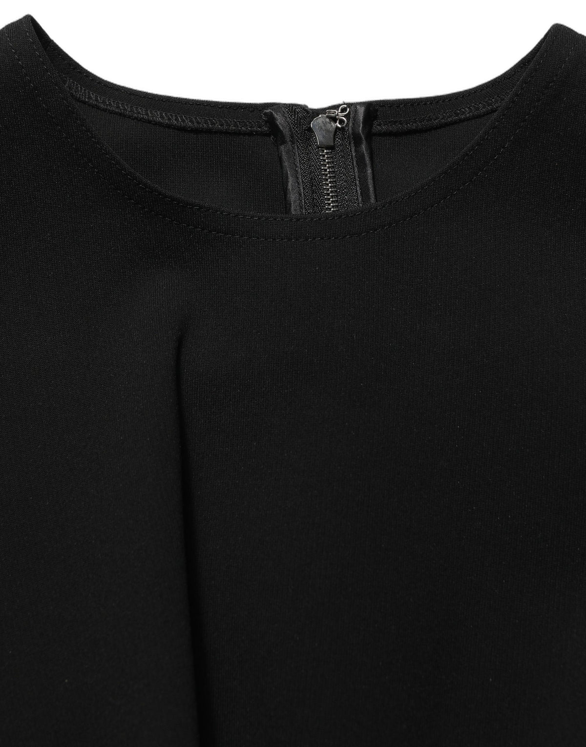 Dolce & Gabbana Schwarzes ärmelloses Maxi-Kleid mit Cut-Out-Details
