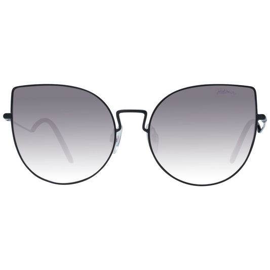 Ana Hickmann Black Metal Sunglasses