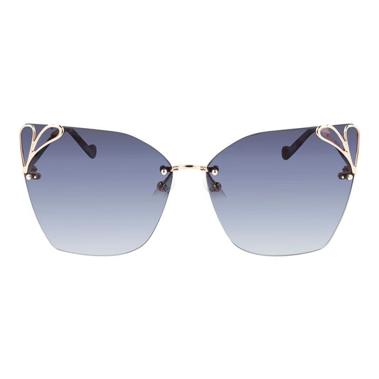 Liu Jo Gold Metal Sunglasses