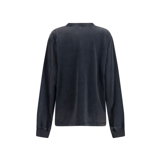 Alexander Wang Black Cotton Sweatshirt