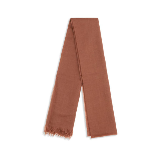 Brunello Cucinelli Orange Cashmere Scarf