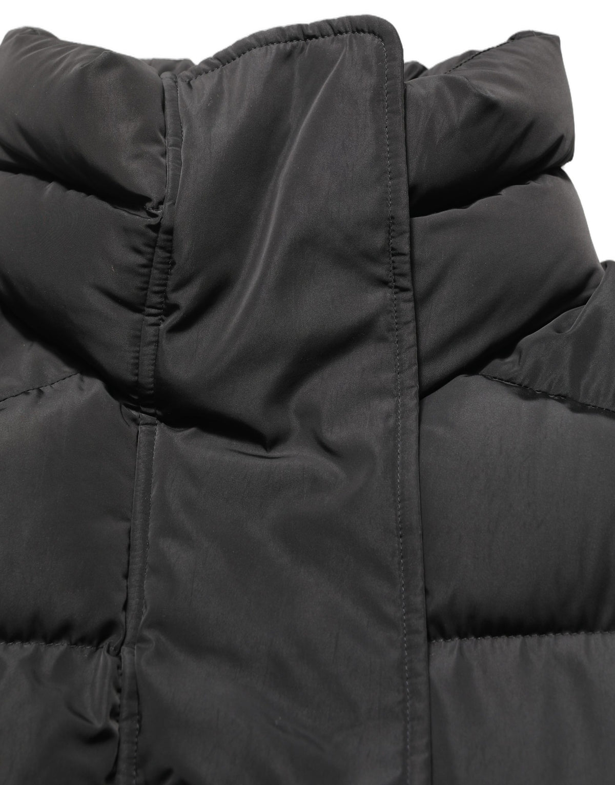 Dolce & Gabbana Schwarze ärmellose Herren-Steppjacke aus Polyester