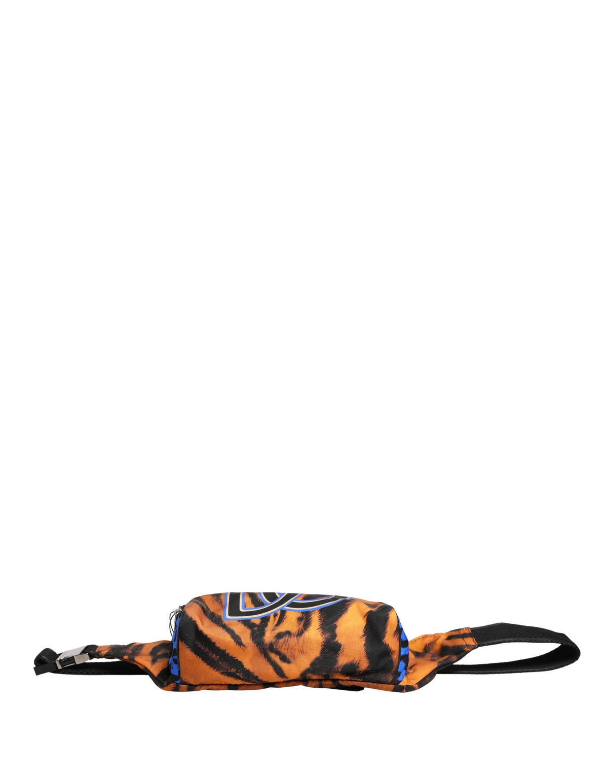Dolce & Gabbana Braune Tiger-Print Nylon Bauchtasche Gürteltasche Herren Tasche