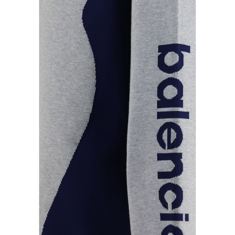 Balenciaga Graues Baumwoll-Sweatshirt