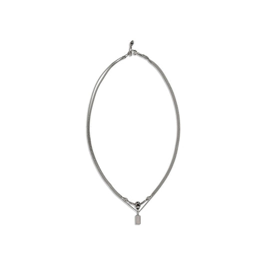 Alexander McQueen Silver Brass Necklace