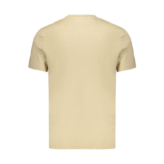 Calvin Klein Beige Cotton Men's T-Shirt
