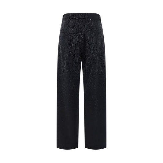 Golden Goose Black Cotton Casual Pants