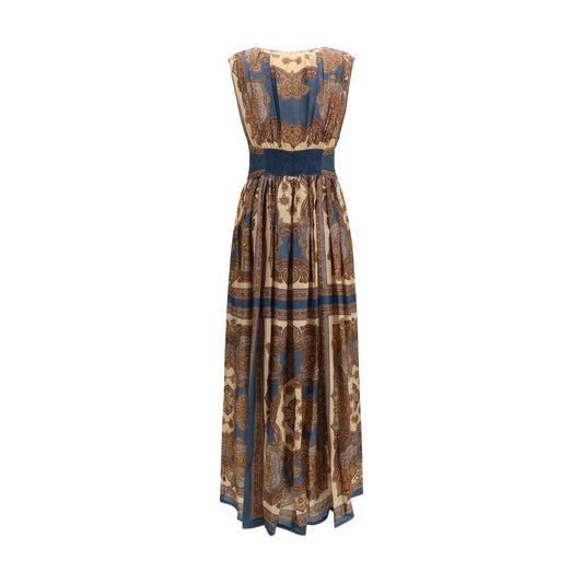 Zimmermann lässiges Seidenkleid in Multicolor