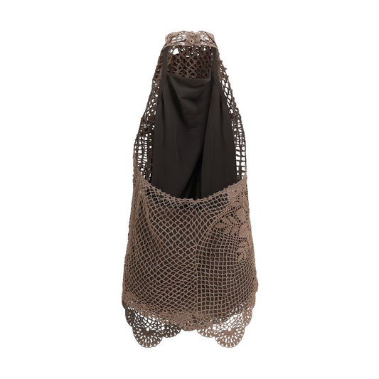 Magda Butrym Brown Cotton Blouse