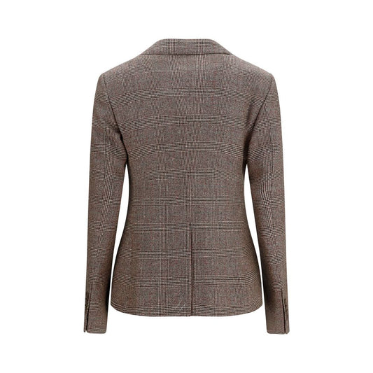 Burberry Brown Wool Oves Aries Blazer
