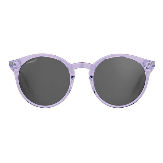 Serengeti Purple Resin Sunglasses