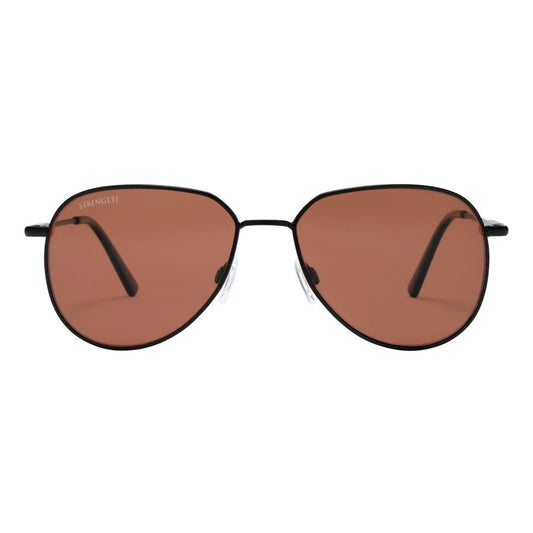 Serengeti Black Plastic Sunglasses