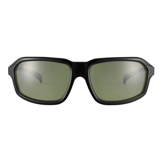 Serengeti Black Resin Sunglasses