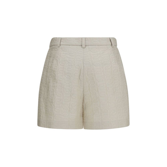 Moncler Beige Polyamide Bermuda Shorts