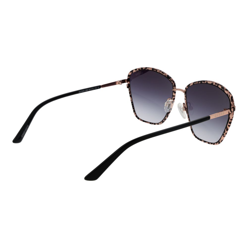 Guess Roségoldene Metallsonnenbrille
