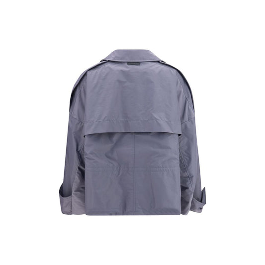 Marni Gray Polyamide Full-Length Jacket