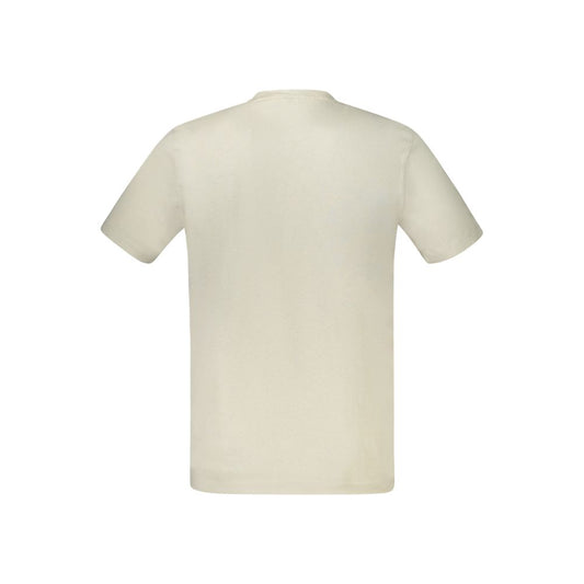 Hugo Boss Beige Cotton Men's T-Shirt