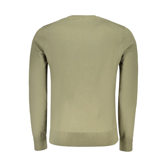 Hugo Boss Green Cotton Men's Shirt