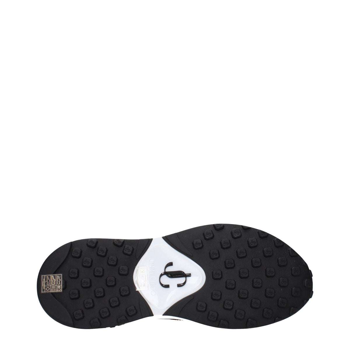 Jimmy Choo Schwarze Stoff-Athletic-Sneaker