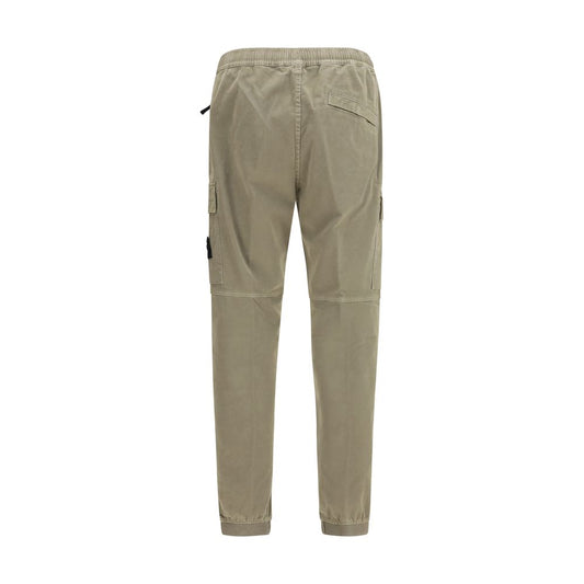 Stone Island Bicolor Cotton Cargo Pants