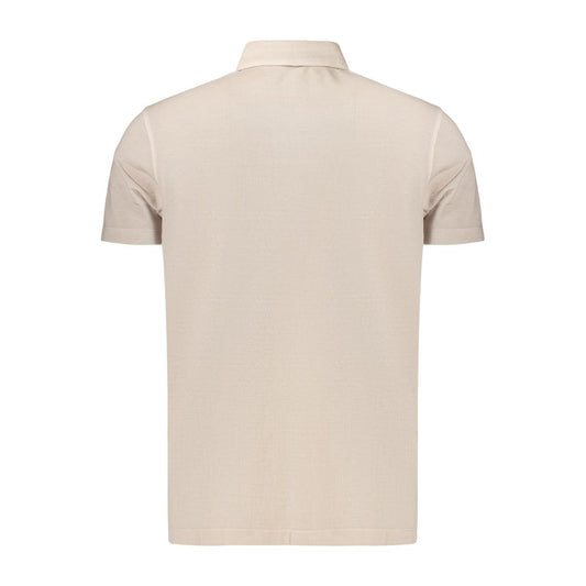 Refrigiwear Beige Cotton Men's Polo Shirt