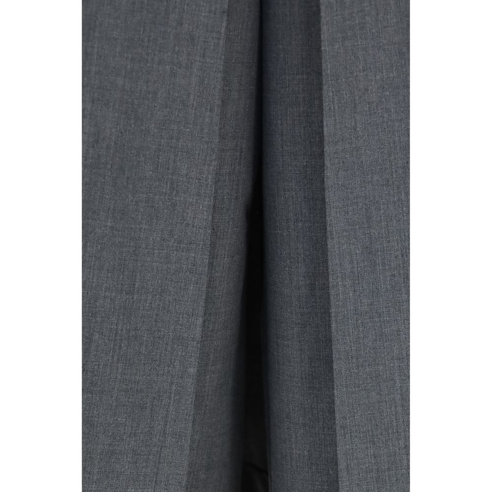 Die neueste graue Polyester-Anzughose