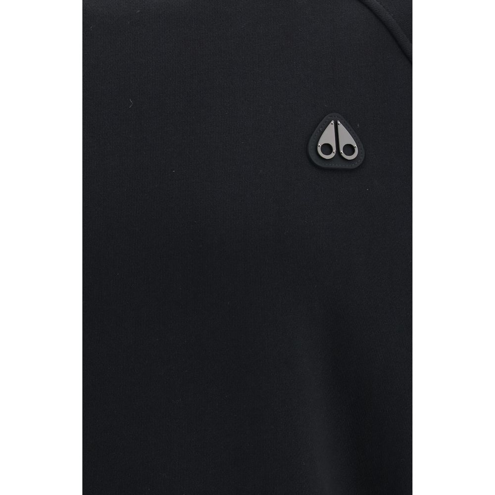 Moose Knuckles Schwarzes Polyester-Sweatshirt