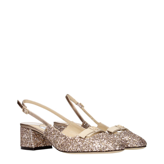 Jimmy Choo Pink Plastic Flat Sandals