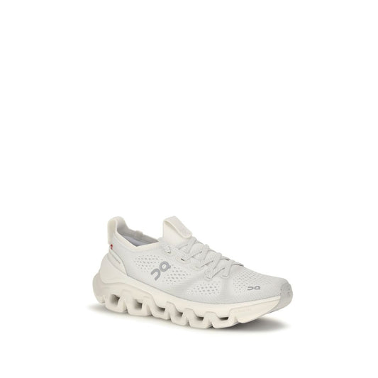 ON White Polyester Athletic Sneakers