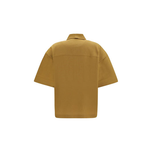 Saint Laurent Bicolor Cotton Polo Shirt
