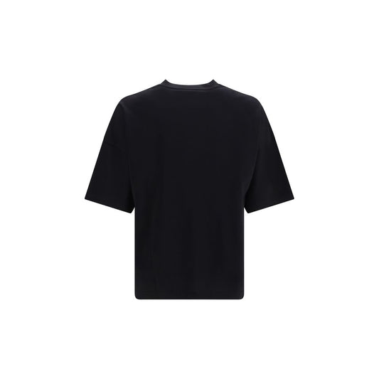 Palm Angels Black Cotton T-Shirt