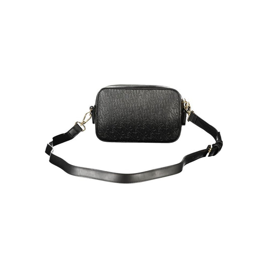 Mario Valentino Black Polyurethane Women's Bag