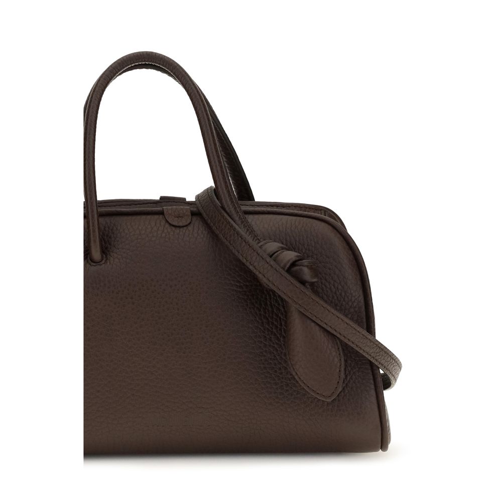 Jacquemus Handtasche aus braunem Kalbsleder Bos Taurus