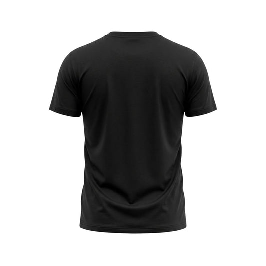 Iceberg Schwarzes Herren-T-Shirt aus Baumwolle
