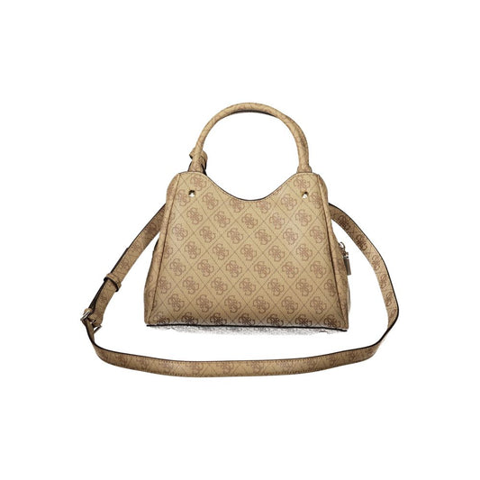 Guess Jeans Beige Polyurethane Women's Bag