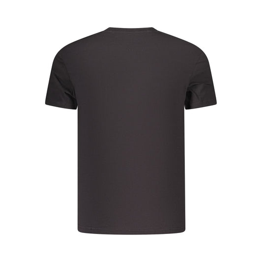 Tommy Hilfiger Black Cotton Mens T-Shirt
