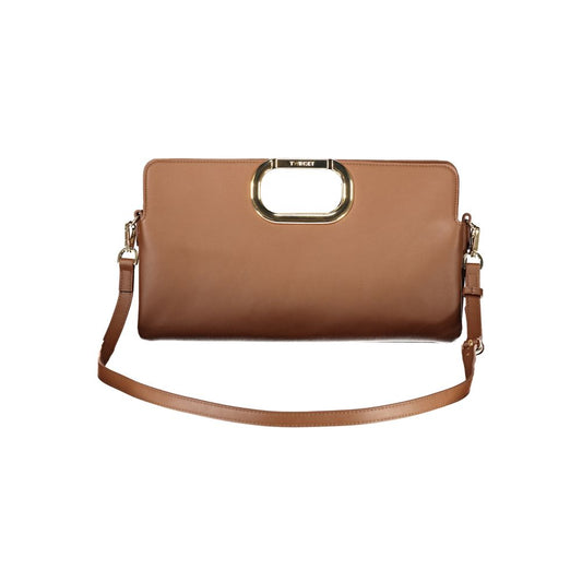 Twinset Braune Damenhandtasche aus Polyurethan