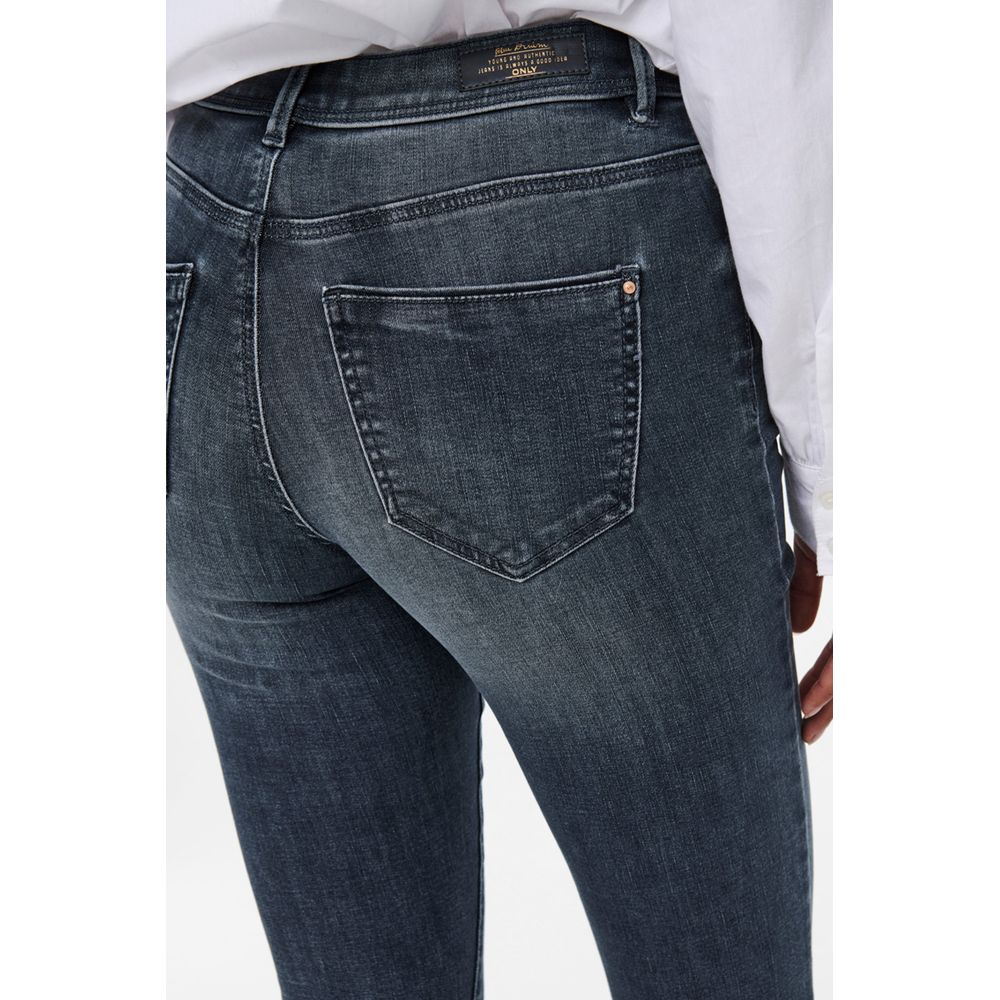 Nur blaue Skinny Jeans aus Baumwolle