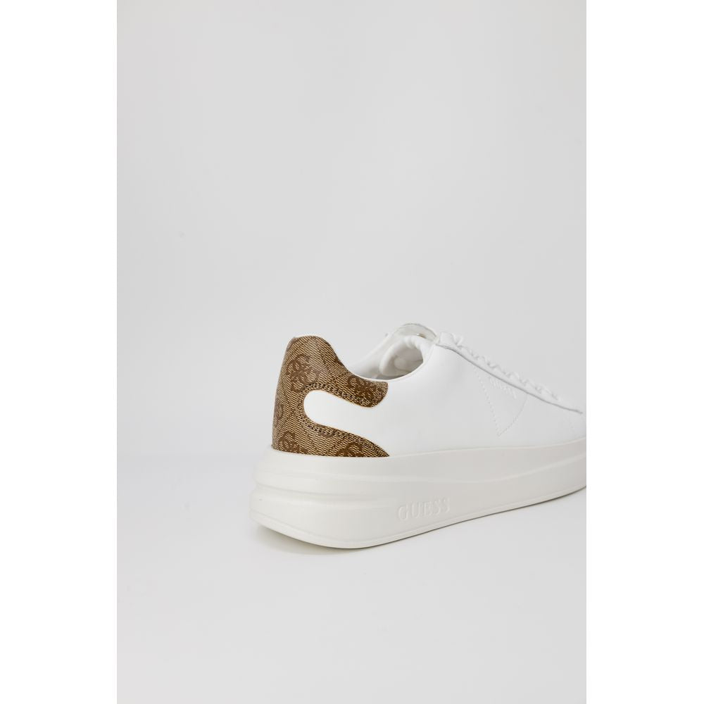 Guess Weiße Polyethylen Low-Top-Sneaker