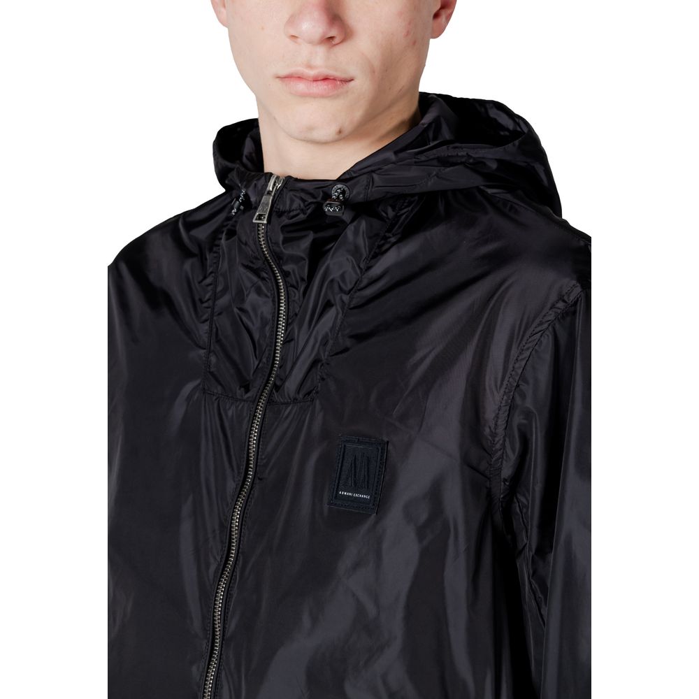Armani Exchange Schwarze Kleidung aus Polyamid