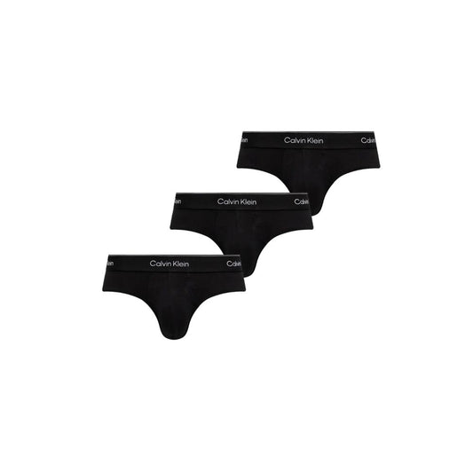 Calvin Klein Underwear Black And White Cotton Briefs