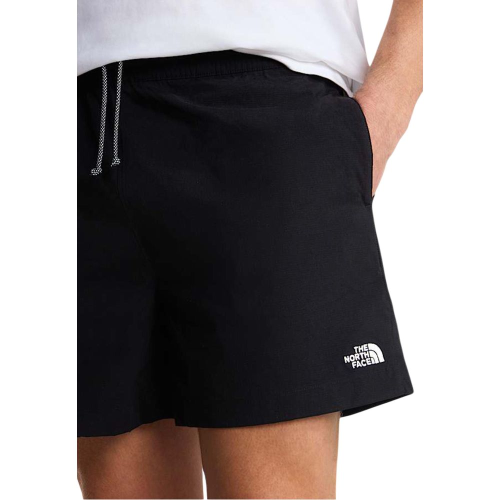 The North Face Schwarze Nylon-Bermudashorts
