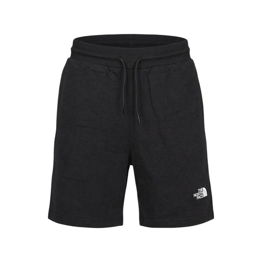 The North Face Black Cotton Bermuda Shorts