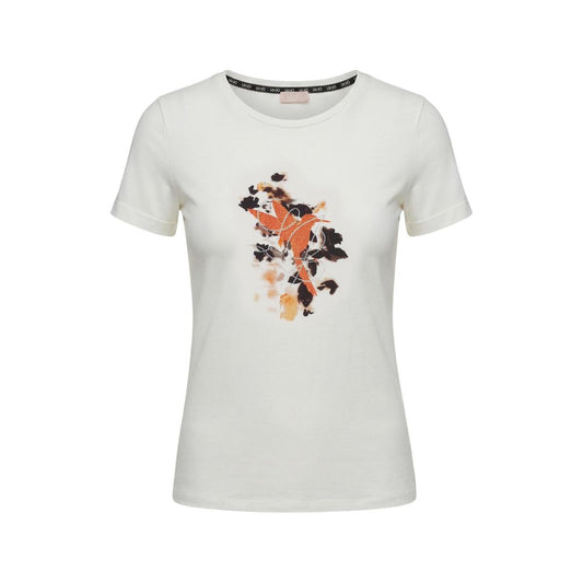 Liu Jo Beige Cotton T-Shirt