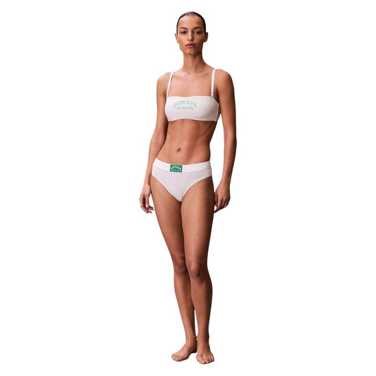 Calvin Klein Underwear Beige Cotton Bra