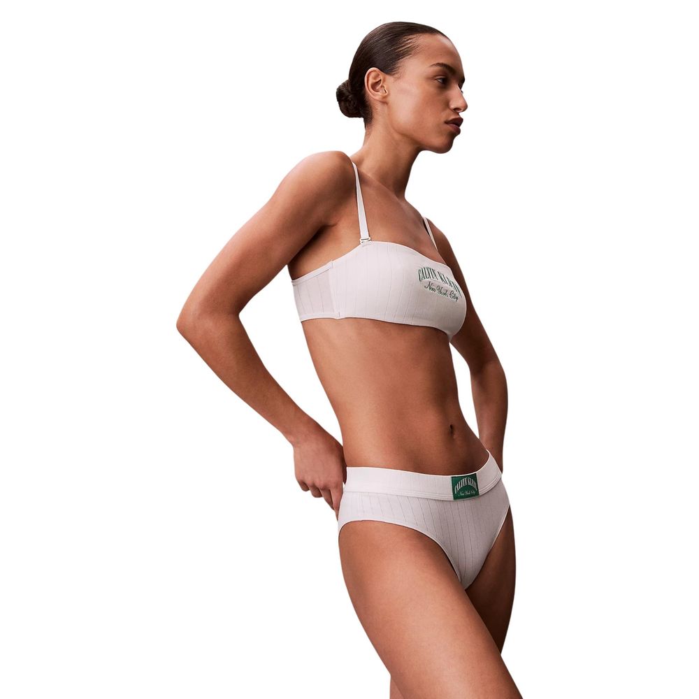Calvin Klein Underwear Beige Cotton Bra